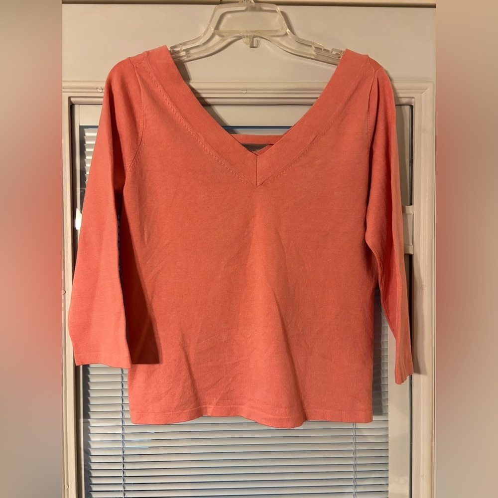 Grace Elements Dusty Pink Long Sleeve Top